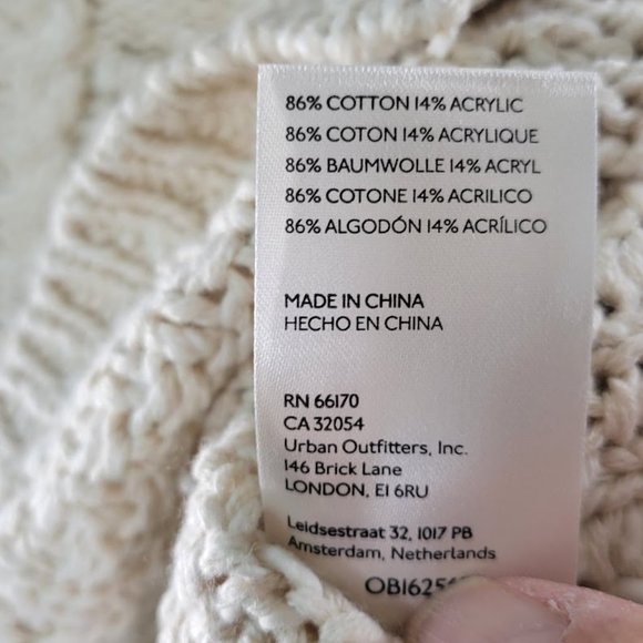 FREE PEOPLE  changing tides cropped sweater Sz XS NEW - Picture 10 of 10